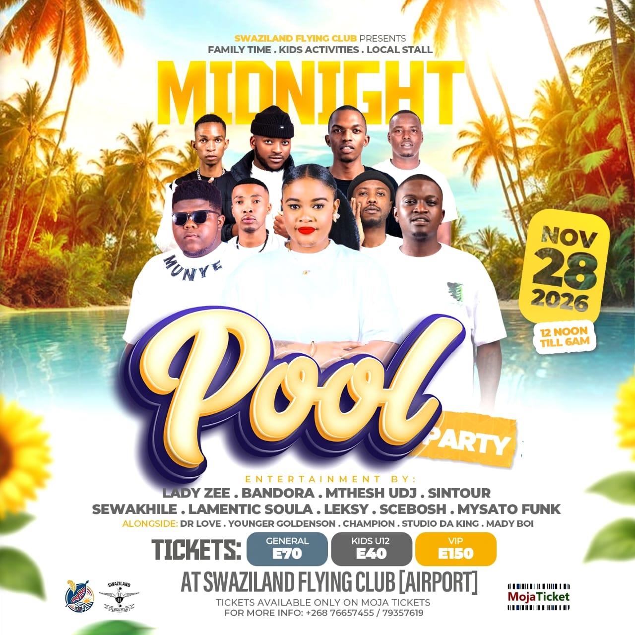 Midnight Pool Party Pic